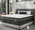 Ruoysun King Size Firm Hybrid Mattress, 12-in Airbed Mattresses in a Box btu portable