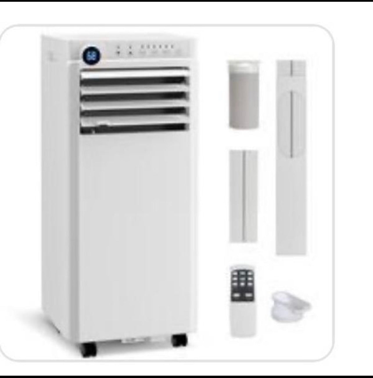 Portable BTU Air Conditioner, Space-Saving Furniture for Apartment, Studio Apartment Furniture for Indoor Use